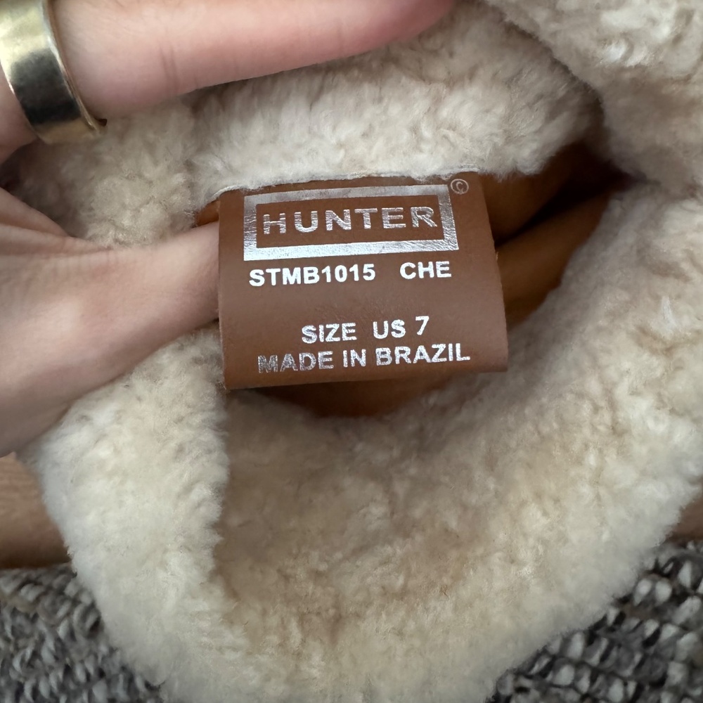 Hunter Winter Boots - W Size 7 - Picture 4 of 7